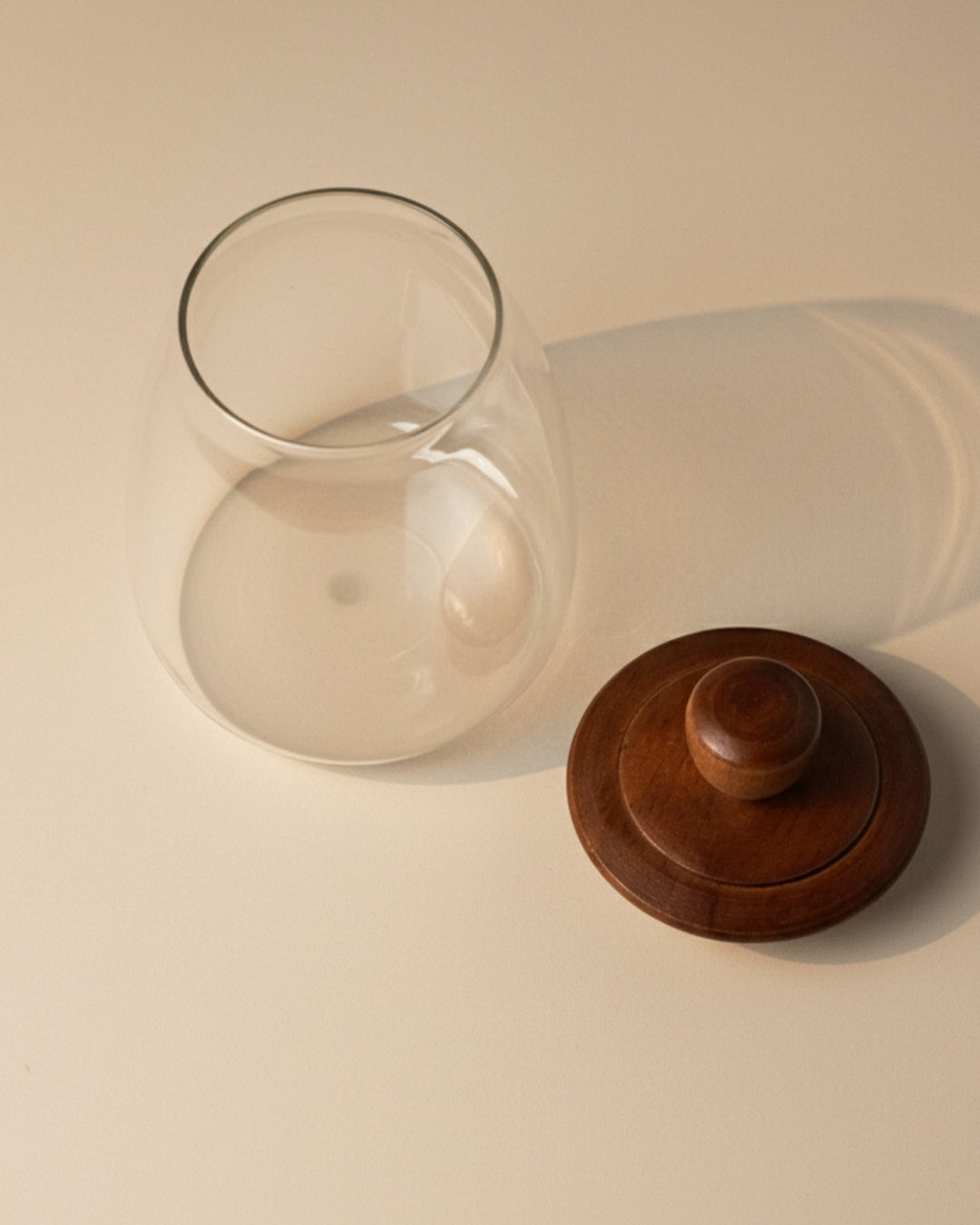 NUA Üçlü Akasya Vakumlu Kapaklı Kavanoz Seti ( 950 - 700 - 500 mL )