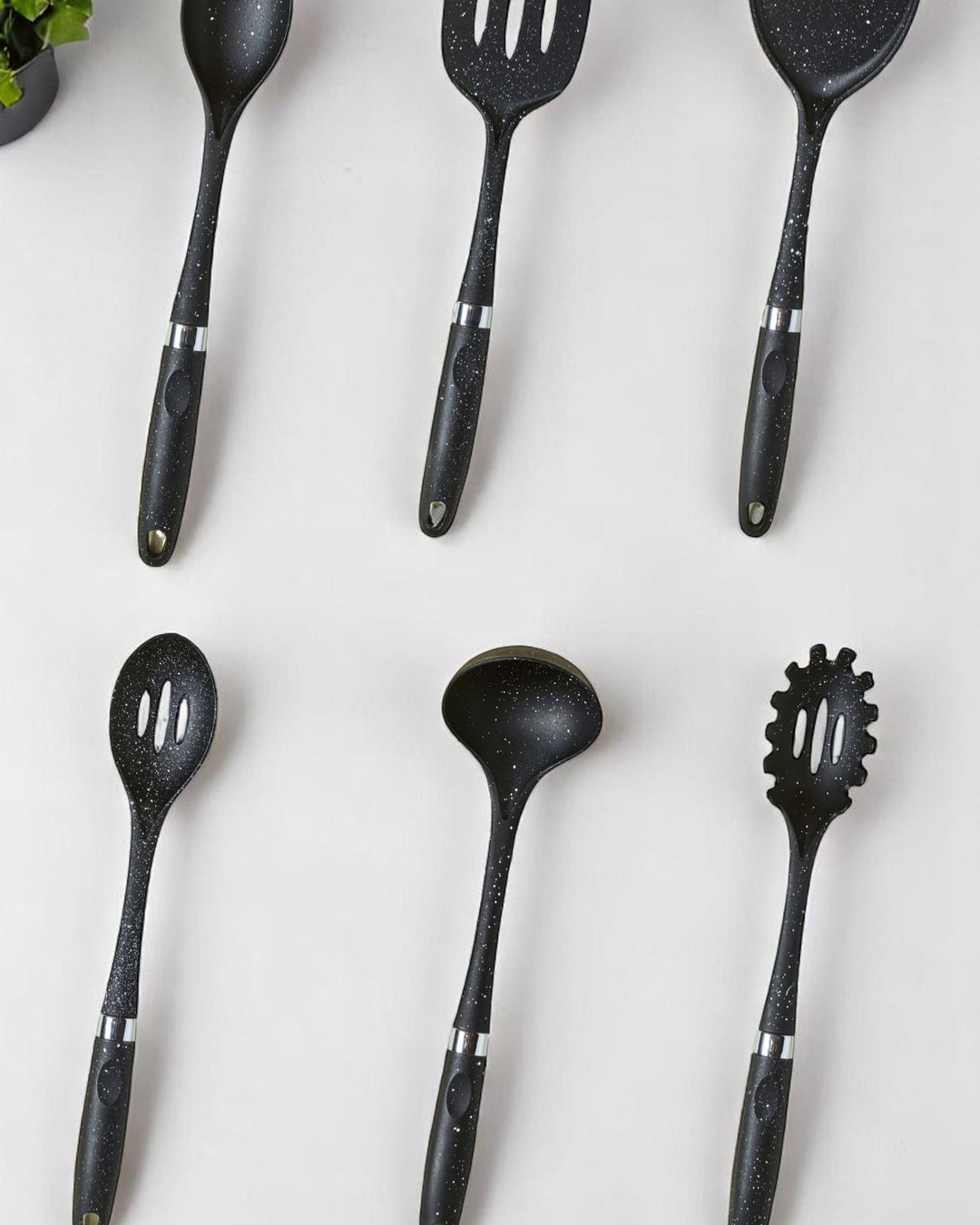 Granit 7 Parça Standlı Servis Seti