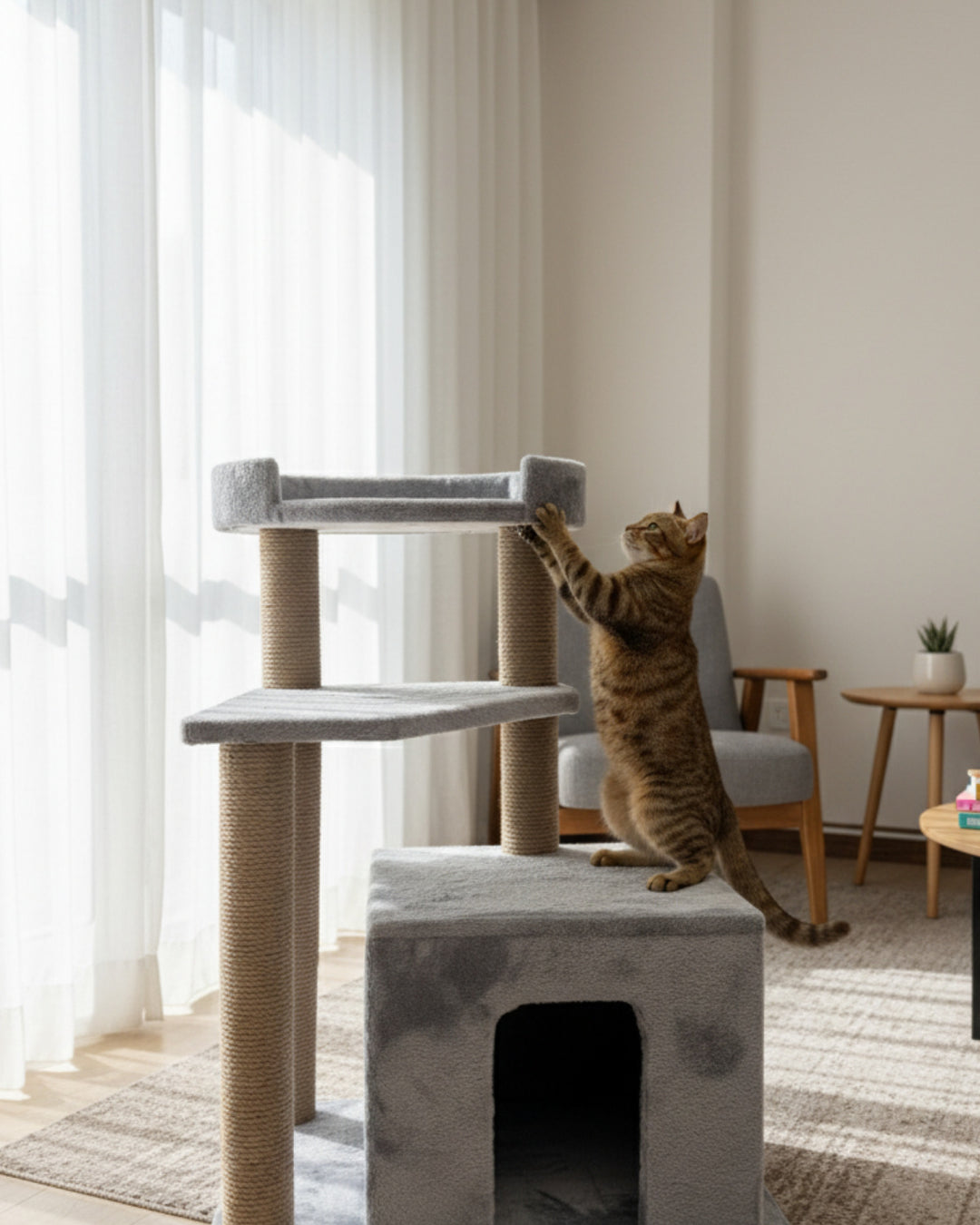 Sparta Kedi Evi, Gri