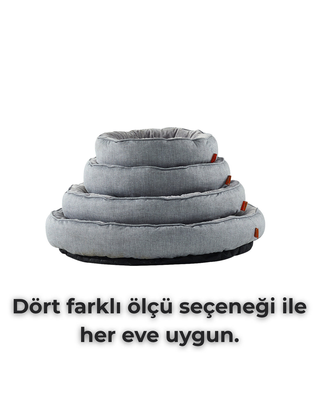 COZY Kedi ve Köpek Yatağı Bej, Yumuşak Kedi Köpek Yatağı