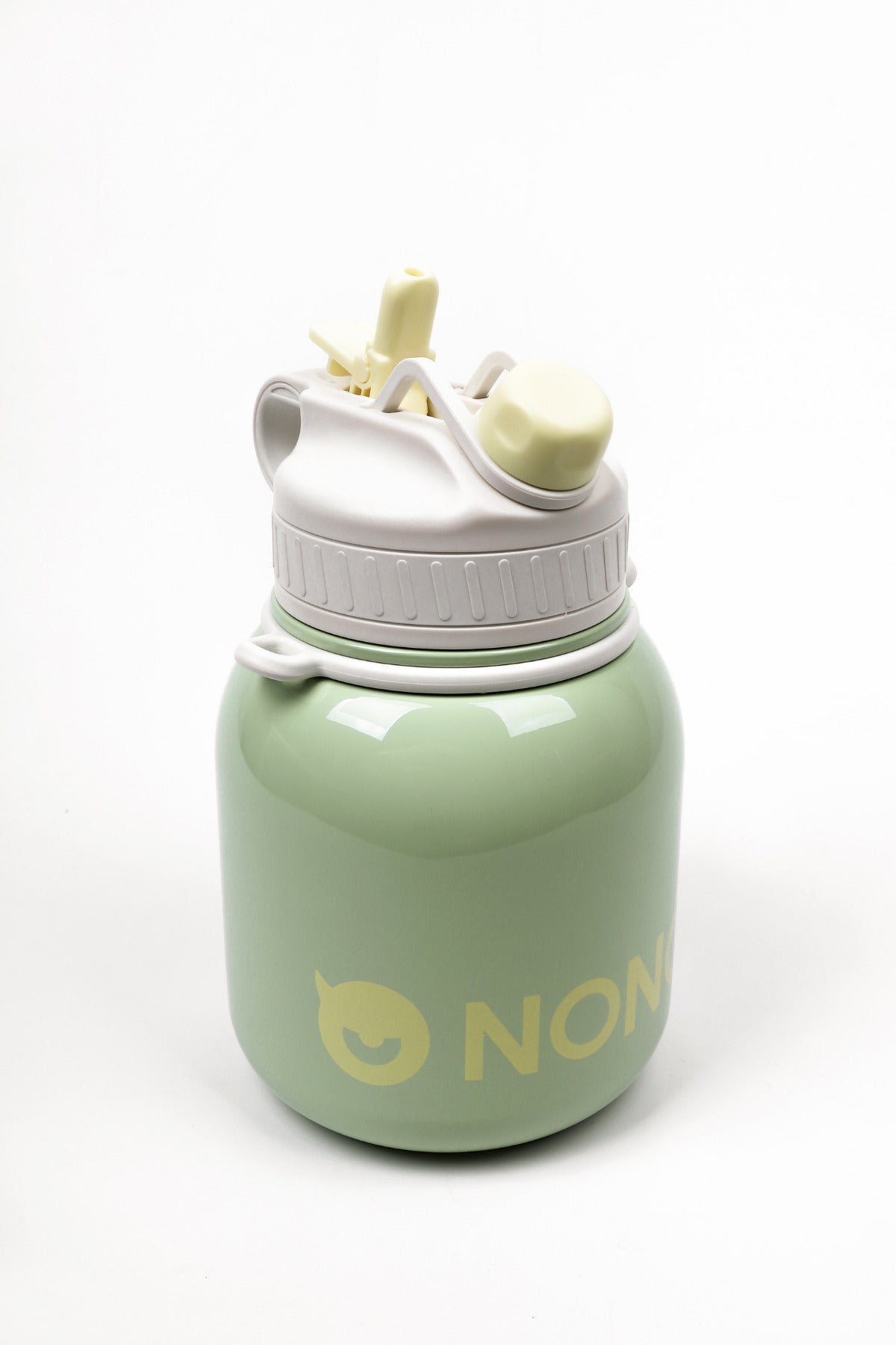 Nonoo 316 Çelik 1 Litre Mor Termos - Çift Katmanlı Yalıtım, Koku Tutmaz, Hafif ve Sağlam
