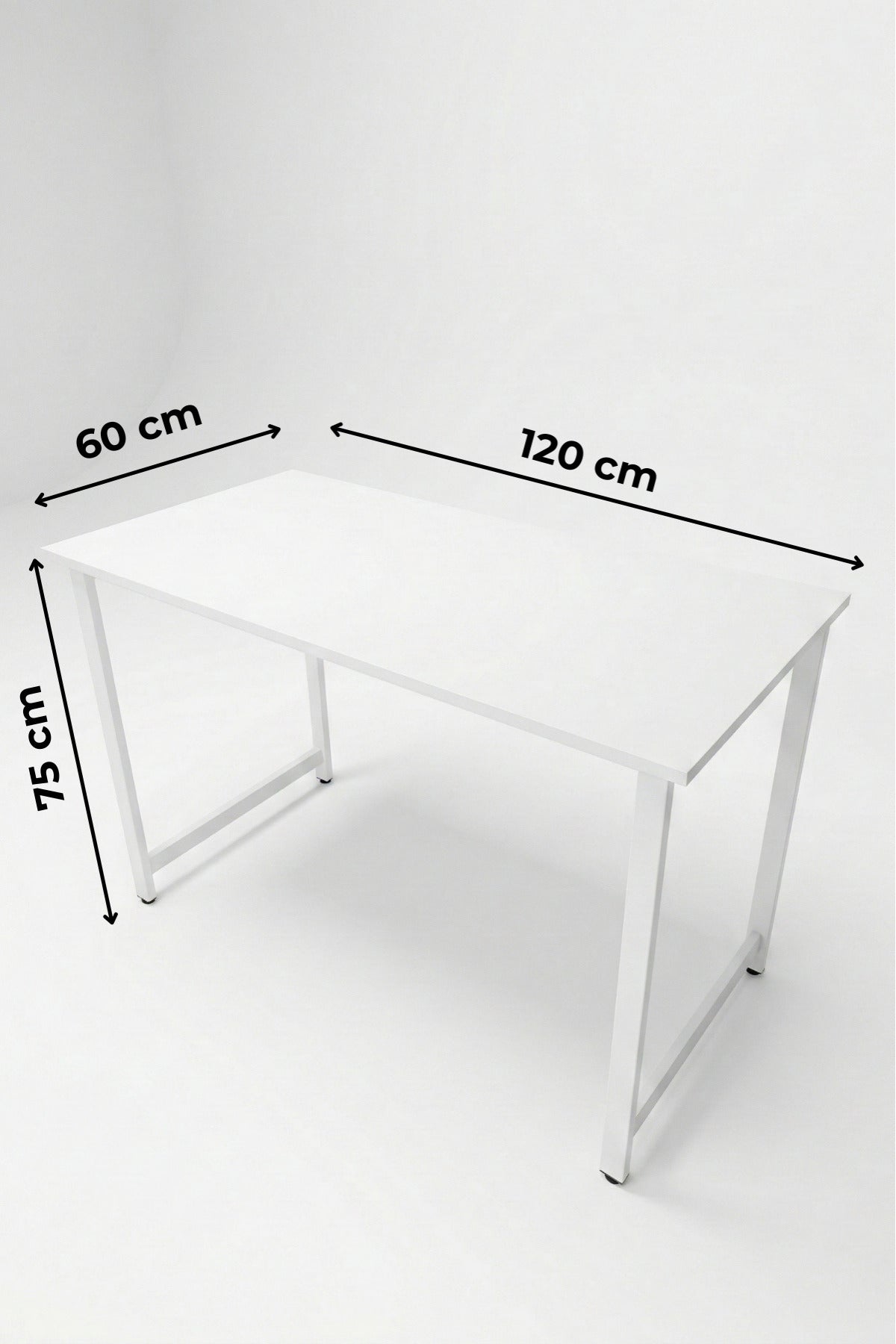 TITAN Antrasit Bilgisayar Oyuncu Masası, Metal Gaming Desk, 120 x 60