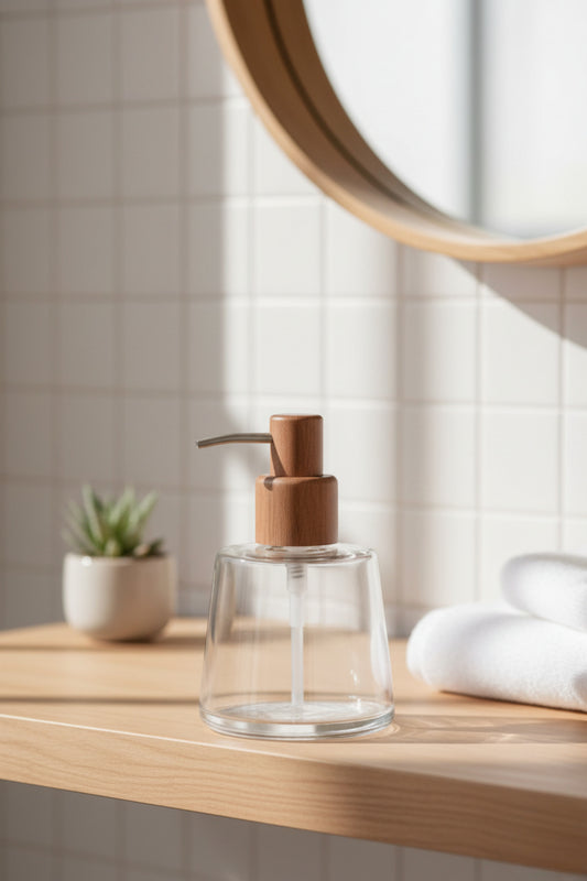 Akasya Kapaklı Boho Banyo Sabunluk