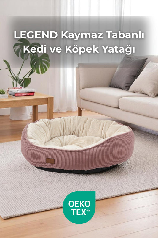 Legend Pudra Kedi ve Köpek Yatağı, Kaymaz Tabanlı
