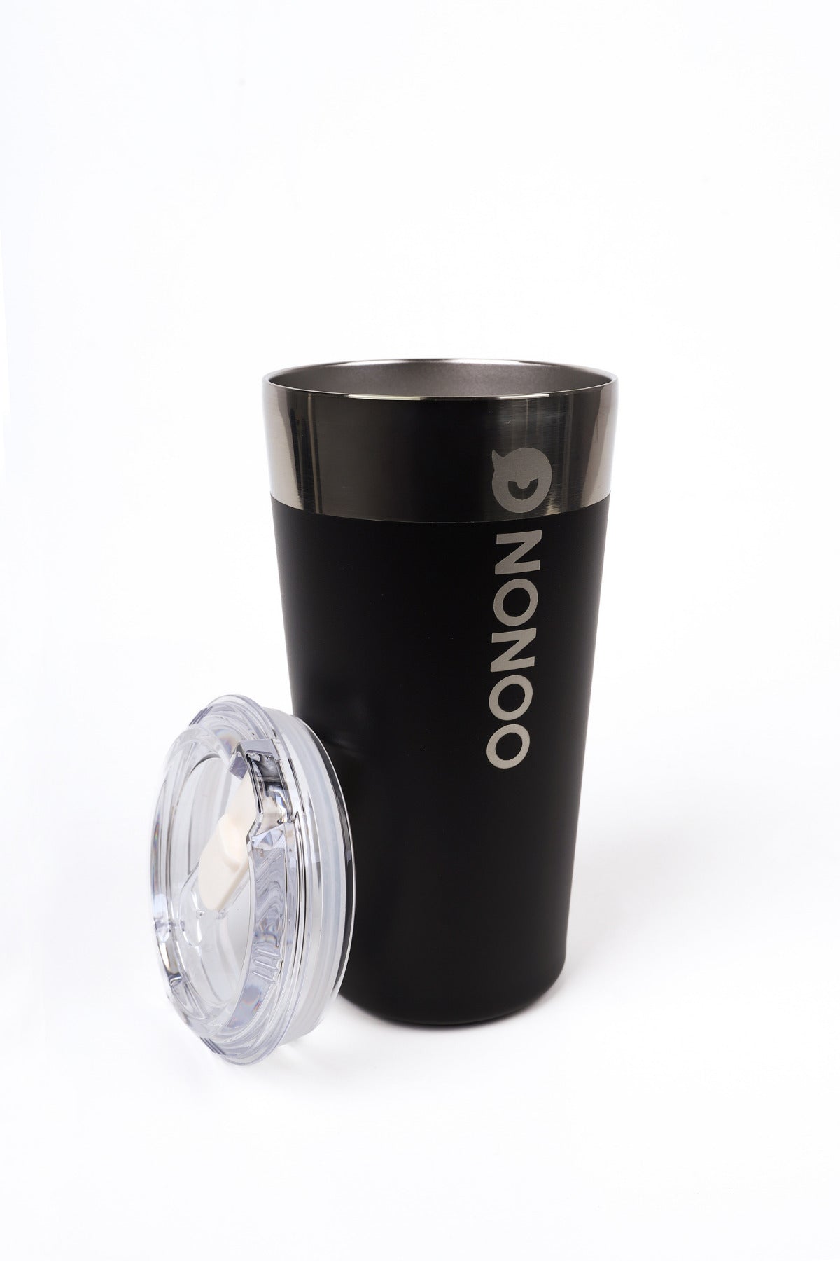 Nonoo Paslanmaz 316 Çelik Vakumlu 580mL Termos, Termos Bardak, Transit Mug Sarı