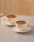 Alba Porselen Kahve Fincan Takımı — 2 Kişilik (100 mL)