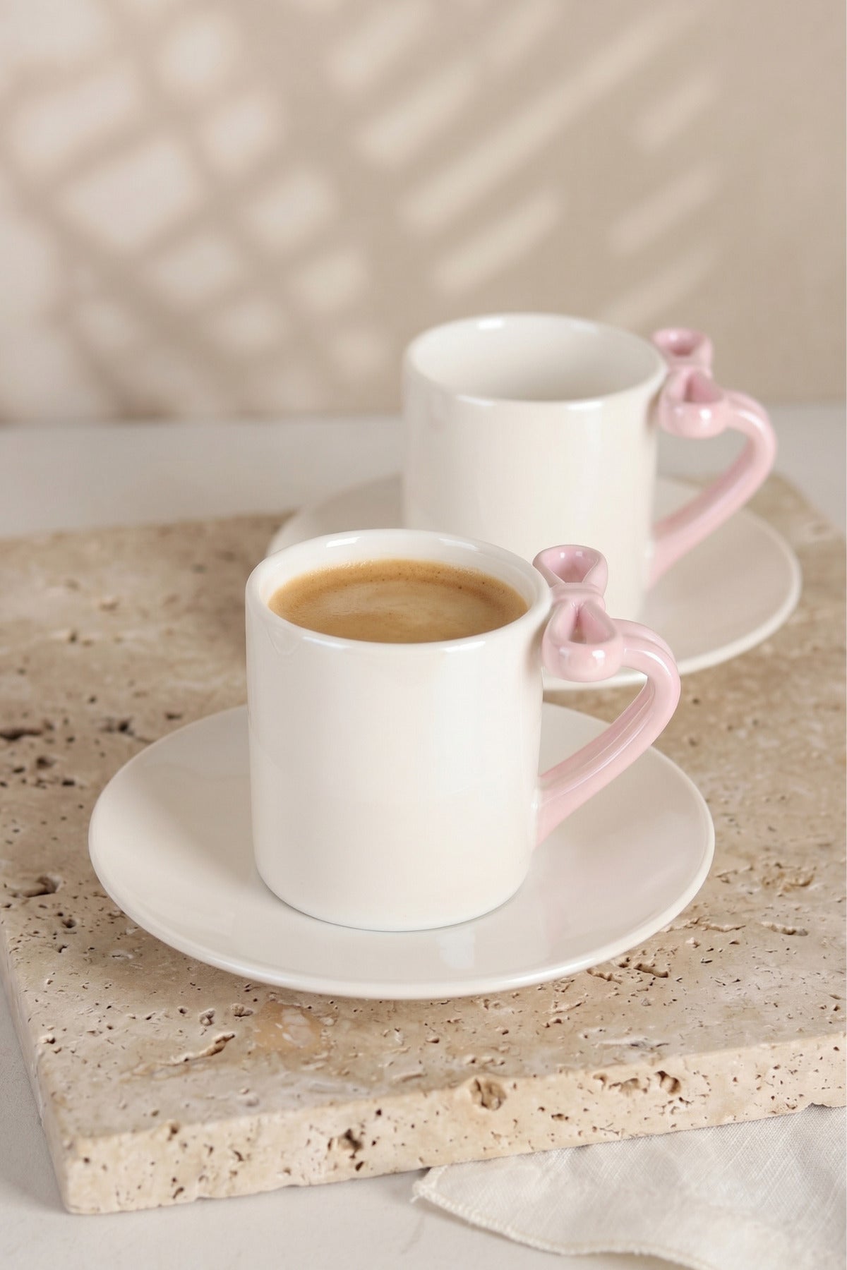 Amora 2 Kişilik Kahve Fincan Seti Porselen 90 mL