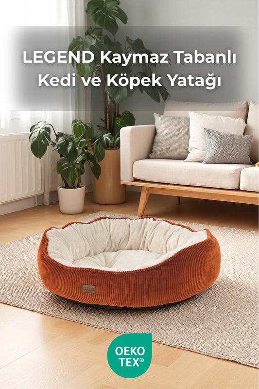 Legend Kiremit Kedi ve Köpek Yatağı, Kaymaz Tabanlı