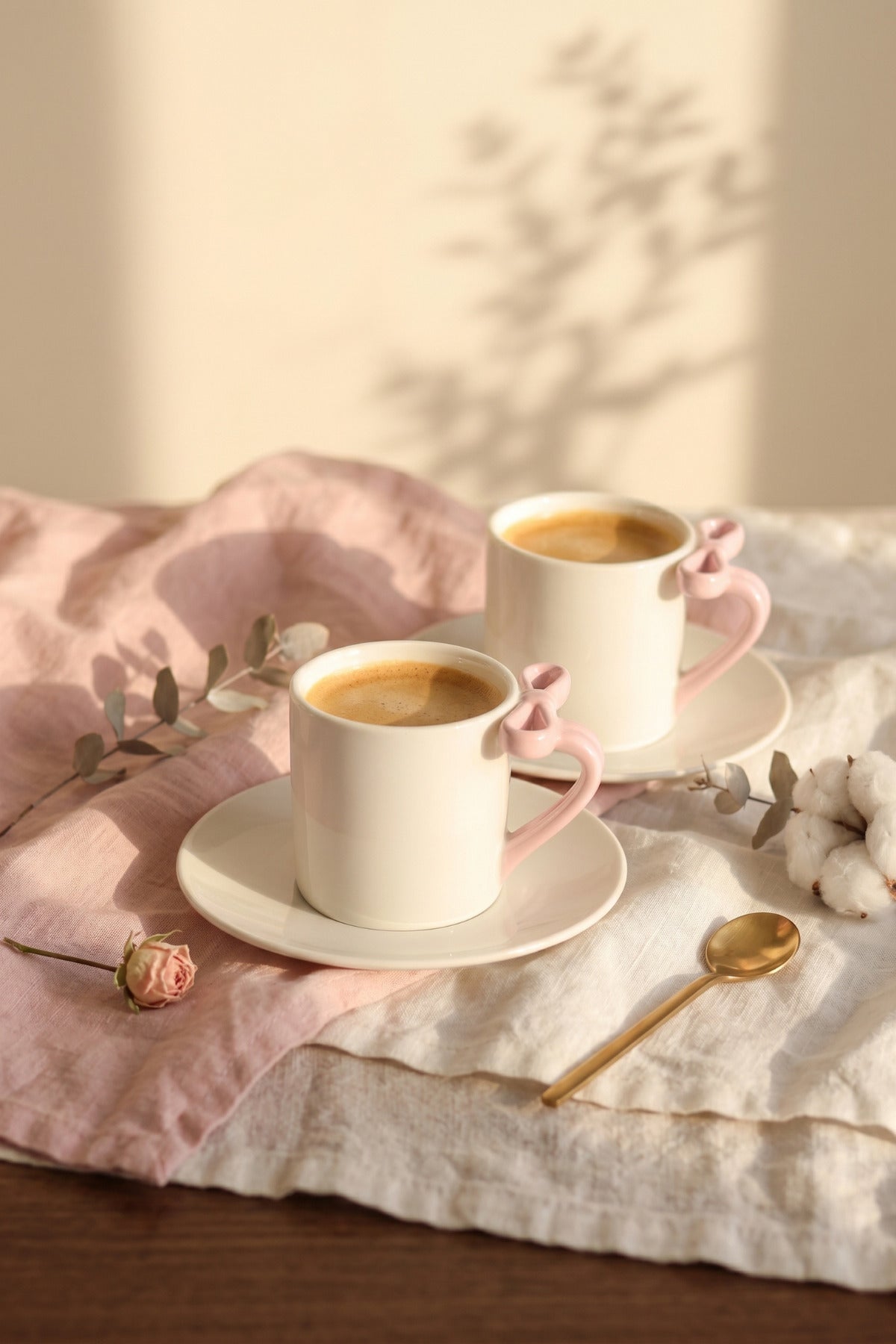 Amora 2 Kişilik Kahve Fincan Seti Porselen 90 mL