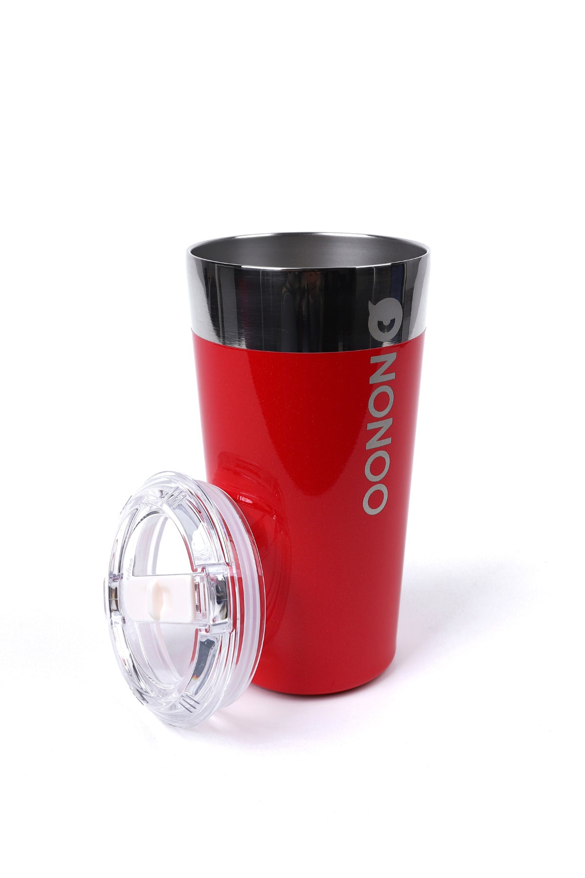 Nonoo Paslanmaz 316 Çelik Vakumlu 580mL Termos, Termos Bardak, Transit Mug Sarı
