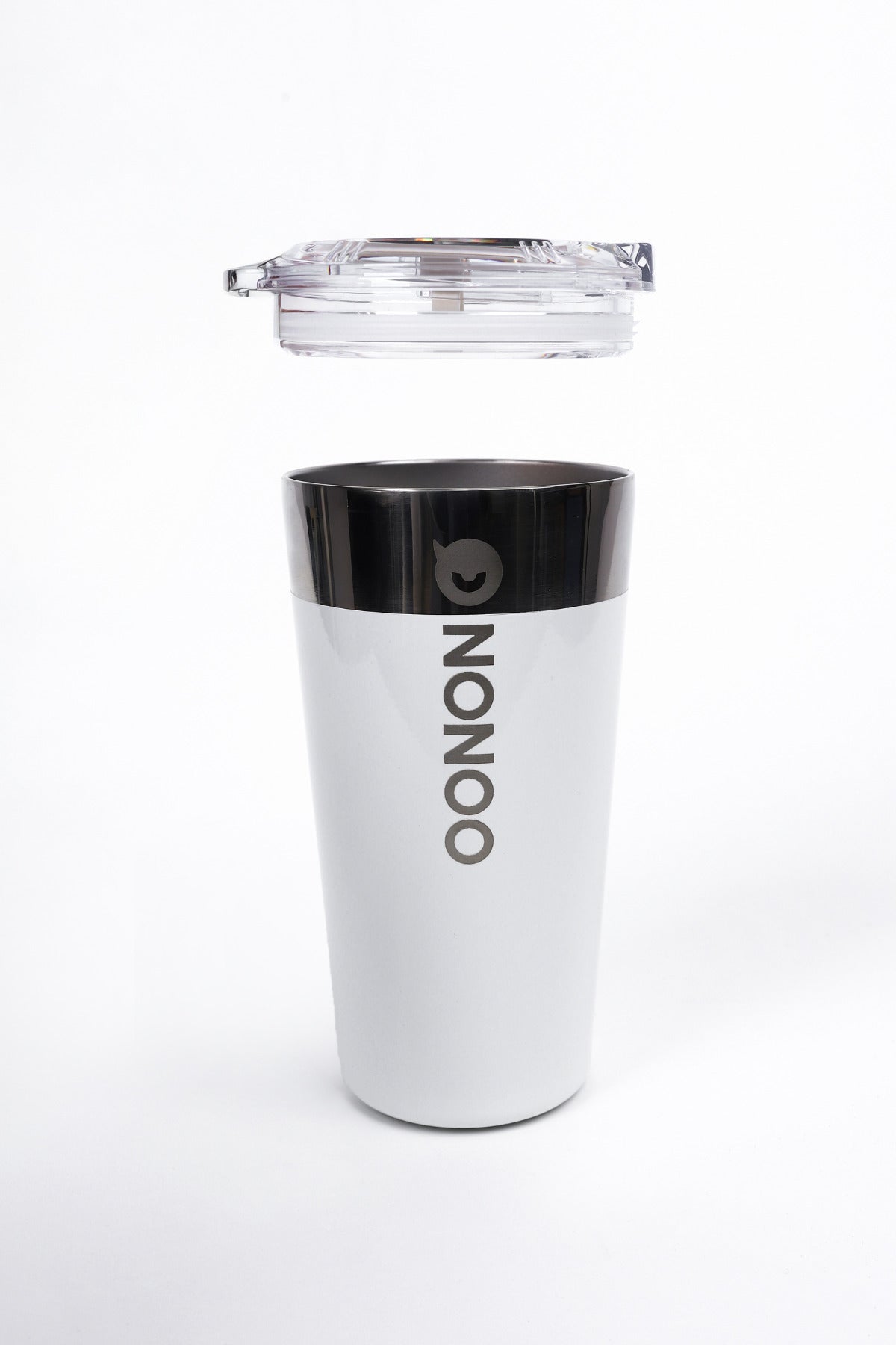 Nonoo Paslanmaz 316 Çelik Vakumlu 580mL Termos, Termos Bardak, Transit Mug Sarı
