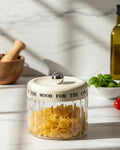 Mood Vakum Kapaklı Cam Kavanoz — 850 mL