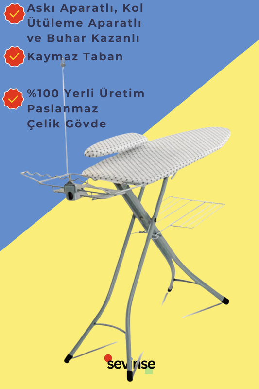 Golden Jasmine Yeni Nesil Çelik Ütü Masası