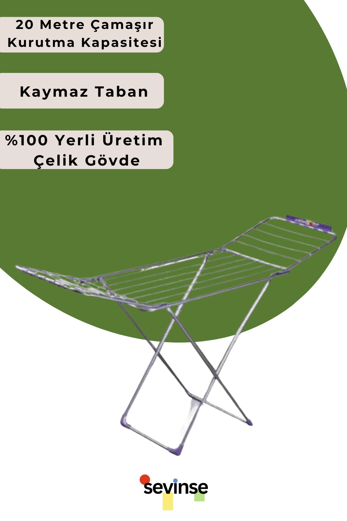 Paslanmaz Çelik Çamaşırlık Gri Çamaşır Kurutmalık Kurutma Askısı