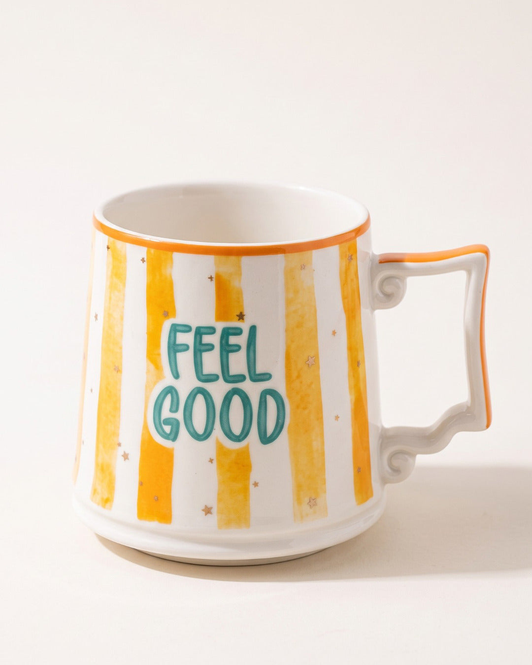 FELİSA Feel Good porselen kupa — ana ürün, beyaz fon