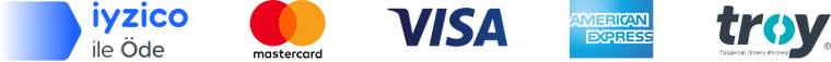 iyzico ile Öde — Mastercard, Visa, American Express, Troy